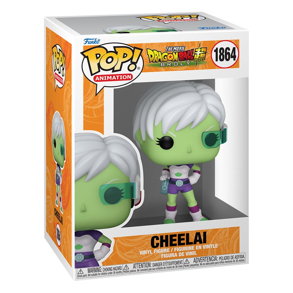 Dragon Ball Super: Broly POP! Animation Vinyl Figur Cheelai 9 cm - Versand: 5-7 Tage nach Bestellung
