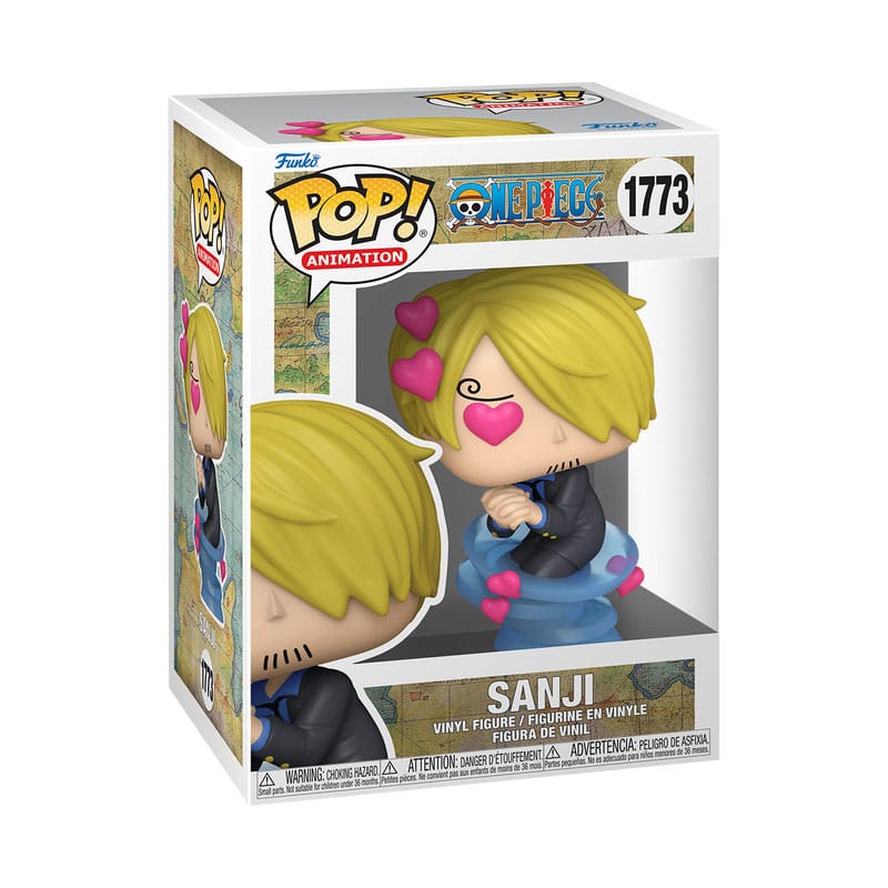 One Piece POP! Animation Vinyl Figuren Sanji (Refresh) 9 cm - Versand: 5-7 Tage nach Bestellung