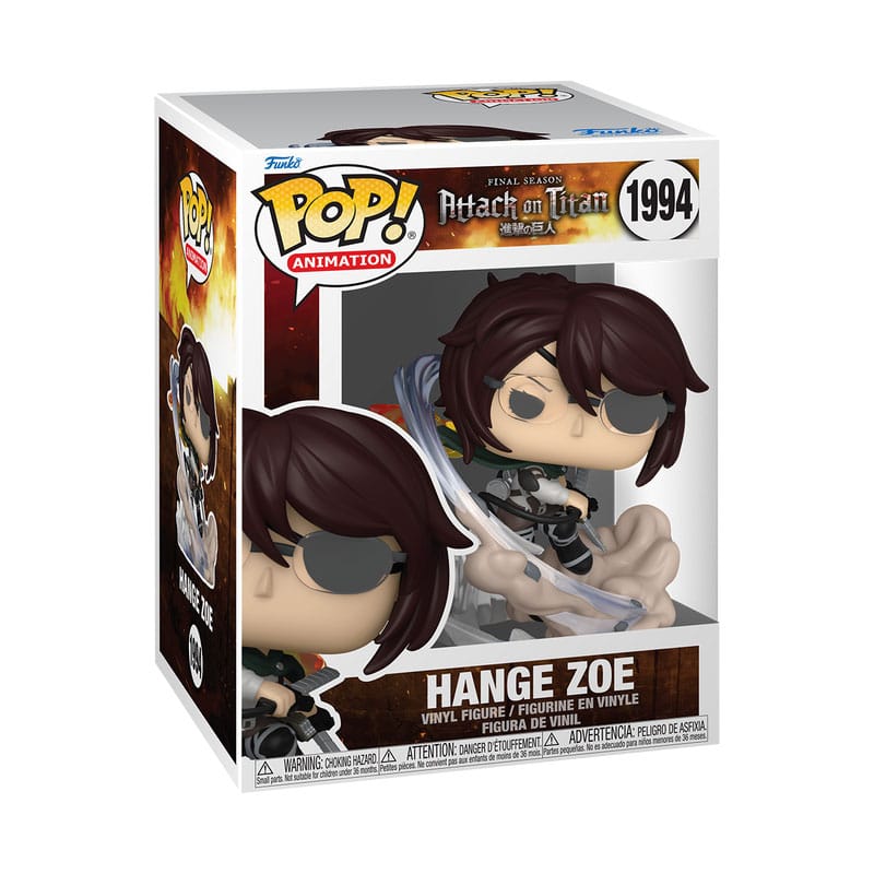 Attack of Titan POP! Premium Vinyl Figur Hange Zoe 9 cm - Preorder - ETA: 24.11.2025