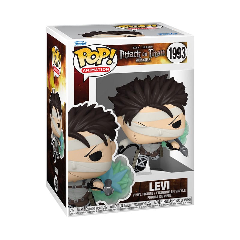 Attack on Titan POP! Animation Vinyl Figur Levi (SP-1) 9 cm - Preorder - ETA: 24.11.2025