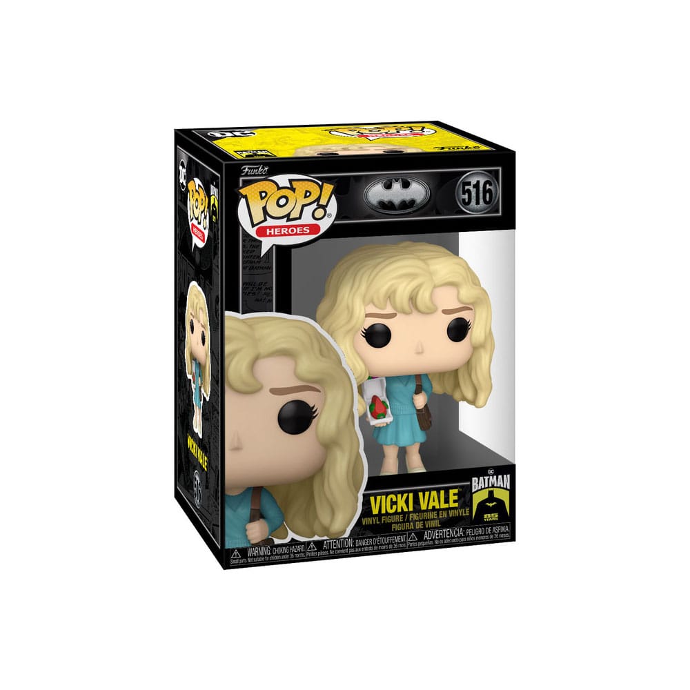 Batman 85th Anniversary POP! Movies Vinyl Figur Vicki Vale 9 cm - Versand: 5-7 Tage nach Bestellung