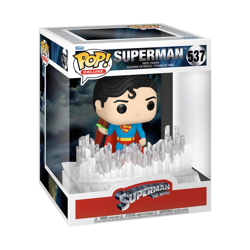 Superman(1978) POP! Deluxe Vinyl Figur Superman(FoS) 9 cm - Versand: 5-7 Tage nach Bestellung