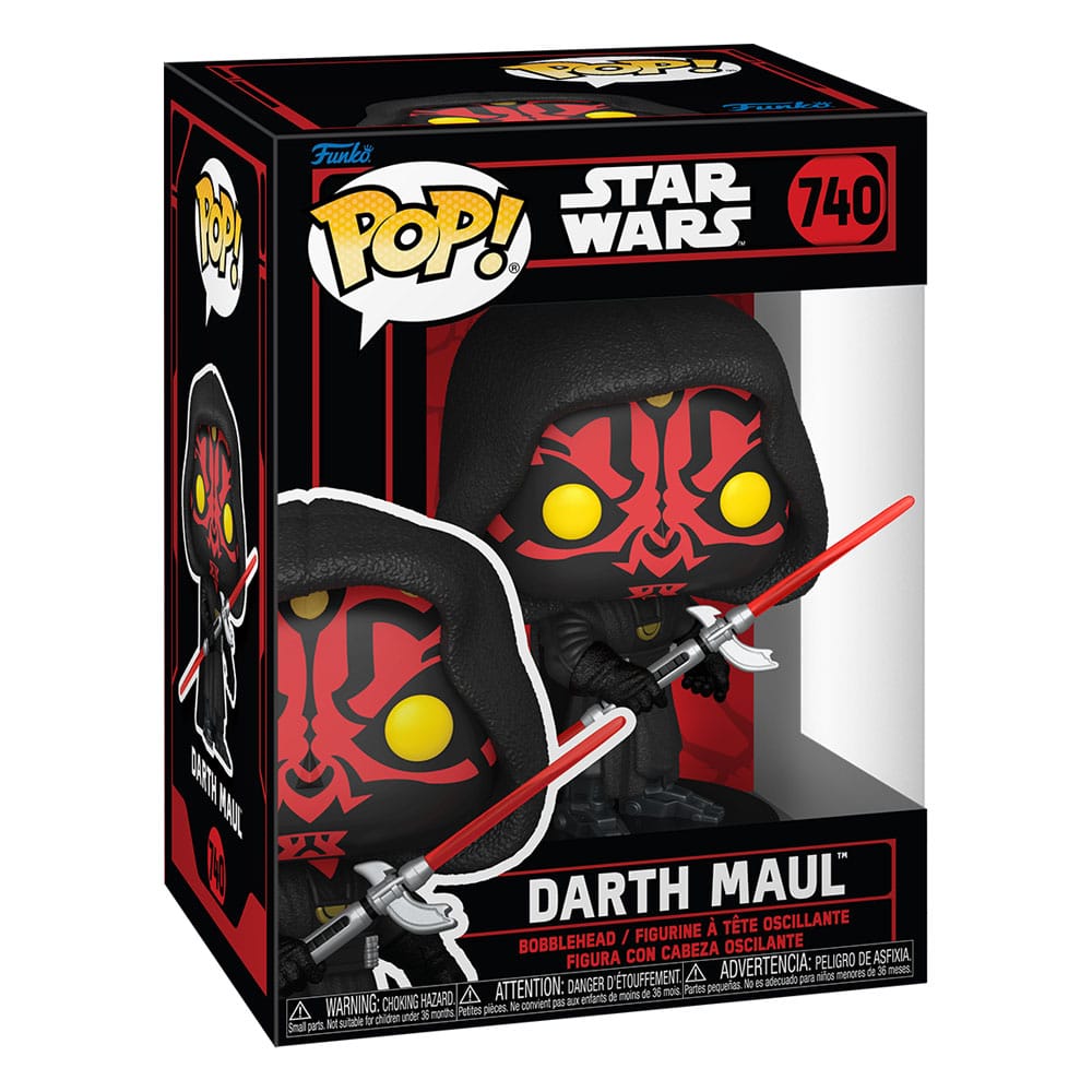 Star Wars: Dark Side POP! Vinyl Figur Darth Maul 9 cm - Preorder - ETA: 11.10.2025