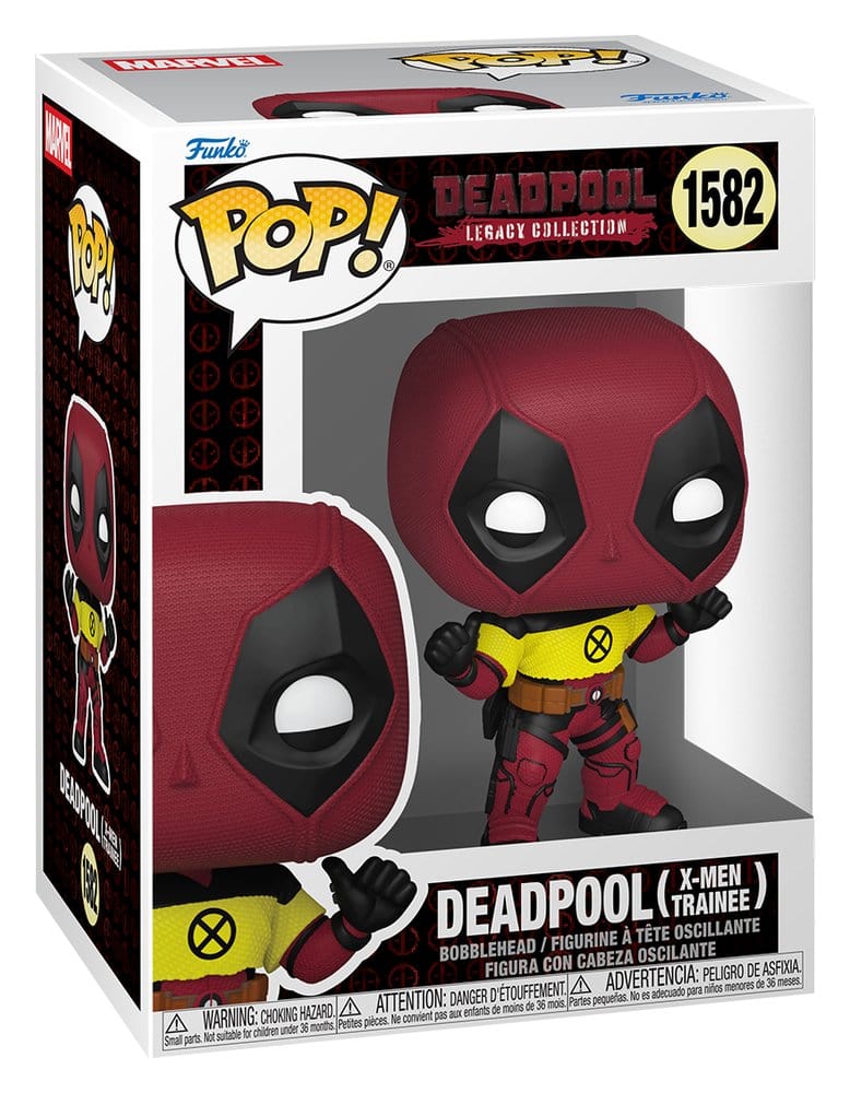 Deadpool 2 POP! Vinyl Figur Deadpool with X-Men Shirt 9 cm - Versand: 7 Tage nach Bestellung