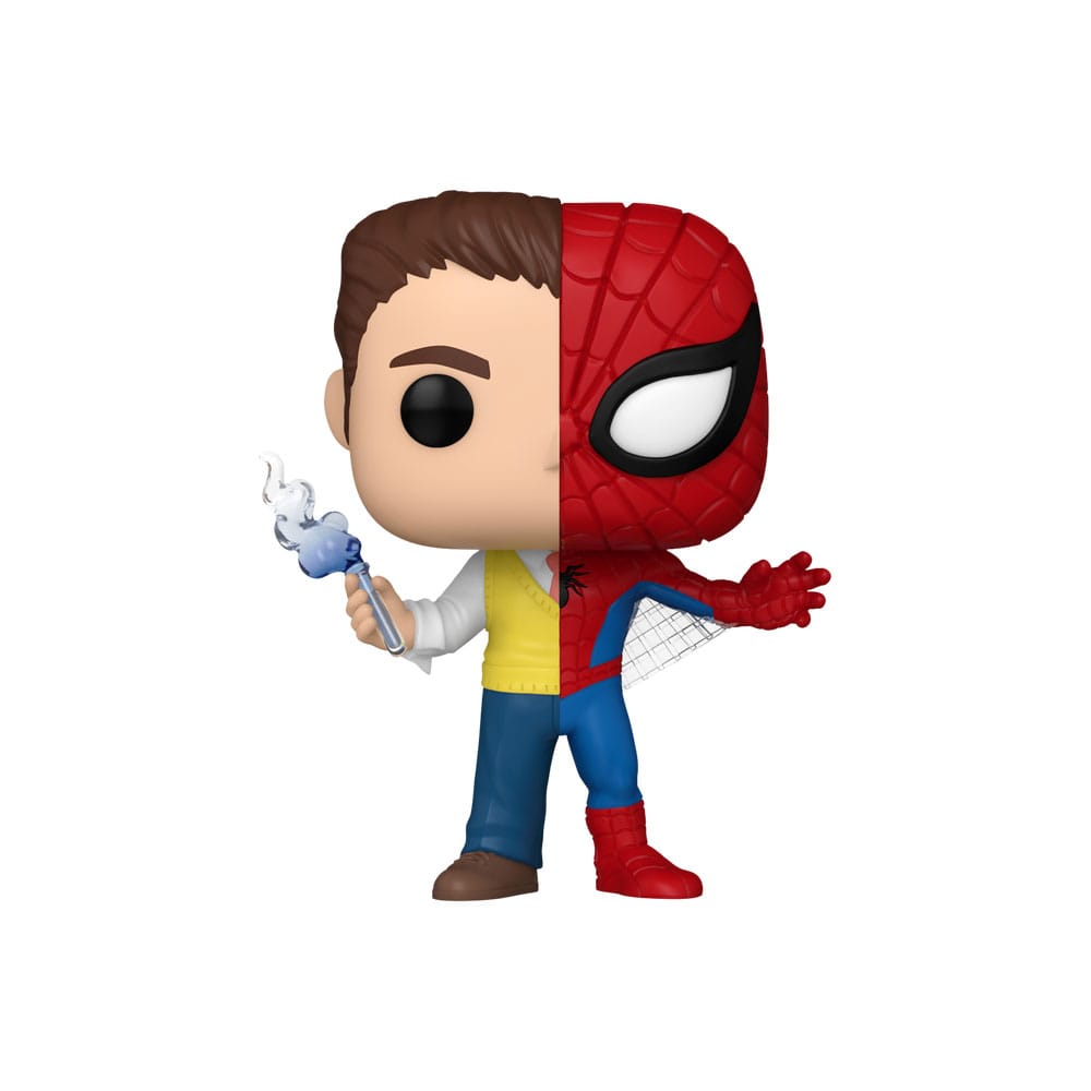 Marvel POP! Vinyl Figur Split- Spider/Parker 9 cm - Versand: 5-7 Tage nach Bestellung