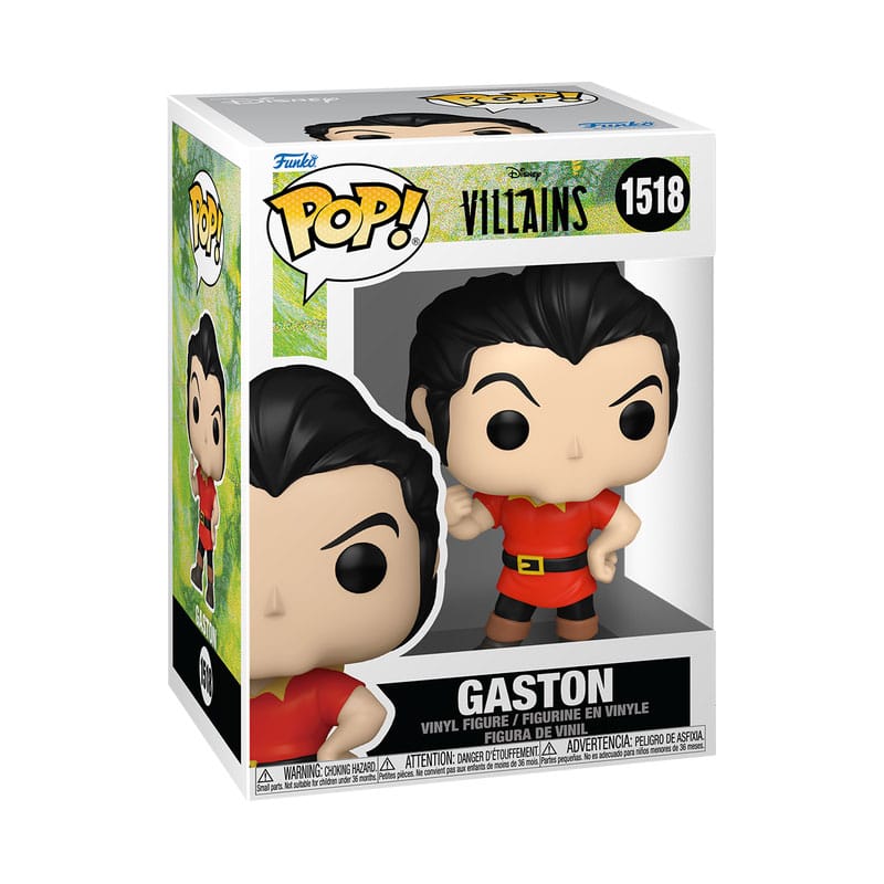 Disney Villains POP! Vinyl Figur Gaston 9 cm - Versand: 5-7 Tage nach Bestellung