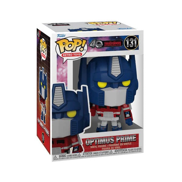 Transformers Retro Series POP! TV Vinyl Optimus Prime 9 cm - Versand: 5-7 Tage nach Bestellung