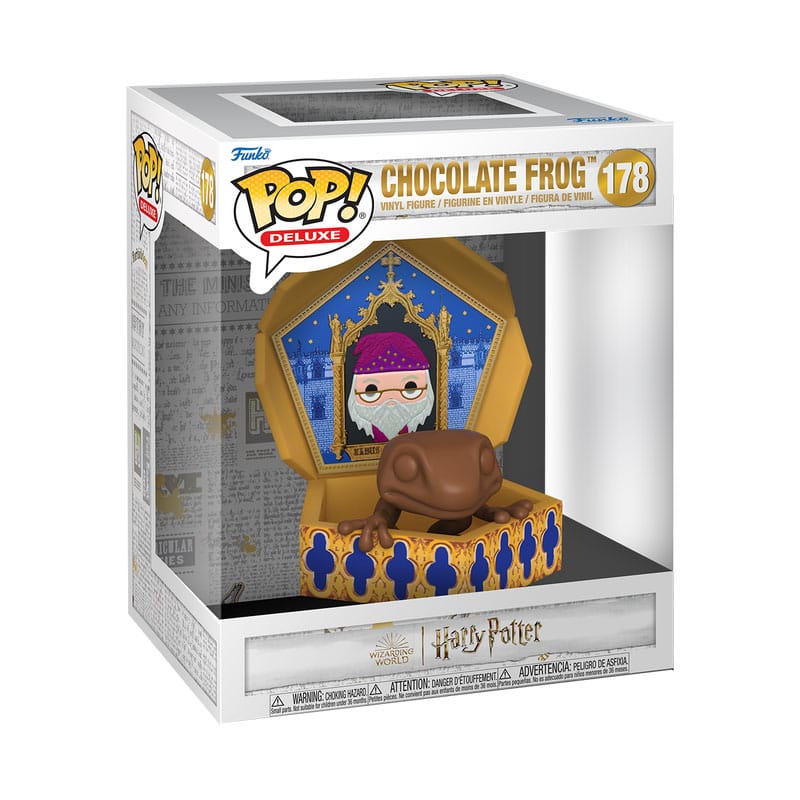 Harry Potter POP! Deluxe Vinyl Figur Deluxe Chocolate Frog 12 cm - Versand: 5-7 Tage nach Bestellung