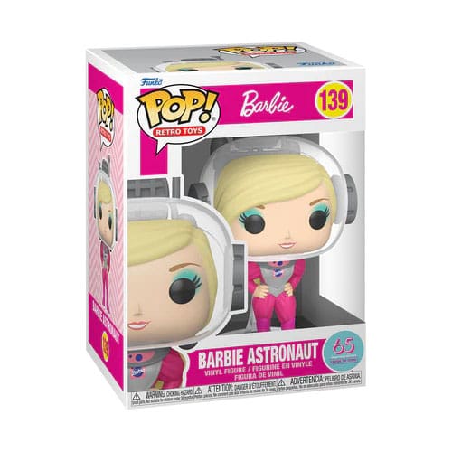Barbie POP! Retro Toys Vinyl Figur Astronaut Barbie 9 cm - Versand: 5-7 Tage nach Bestellung