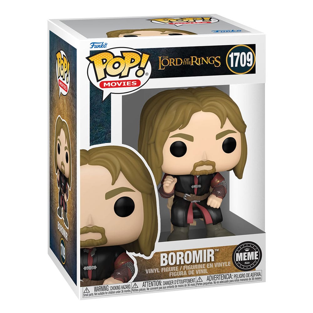 Herr der Ringe POP! Movies Vinyl Figur Boromir (Meme) 9 cm - Preorder - ETA: 30.10.2025