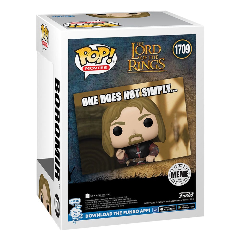 Herr der Ringe POP! Movies Vinyl Figur Boromir (Meme) 9 cm - Preorder - ETA: 30.10.2025