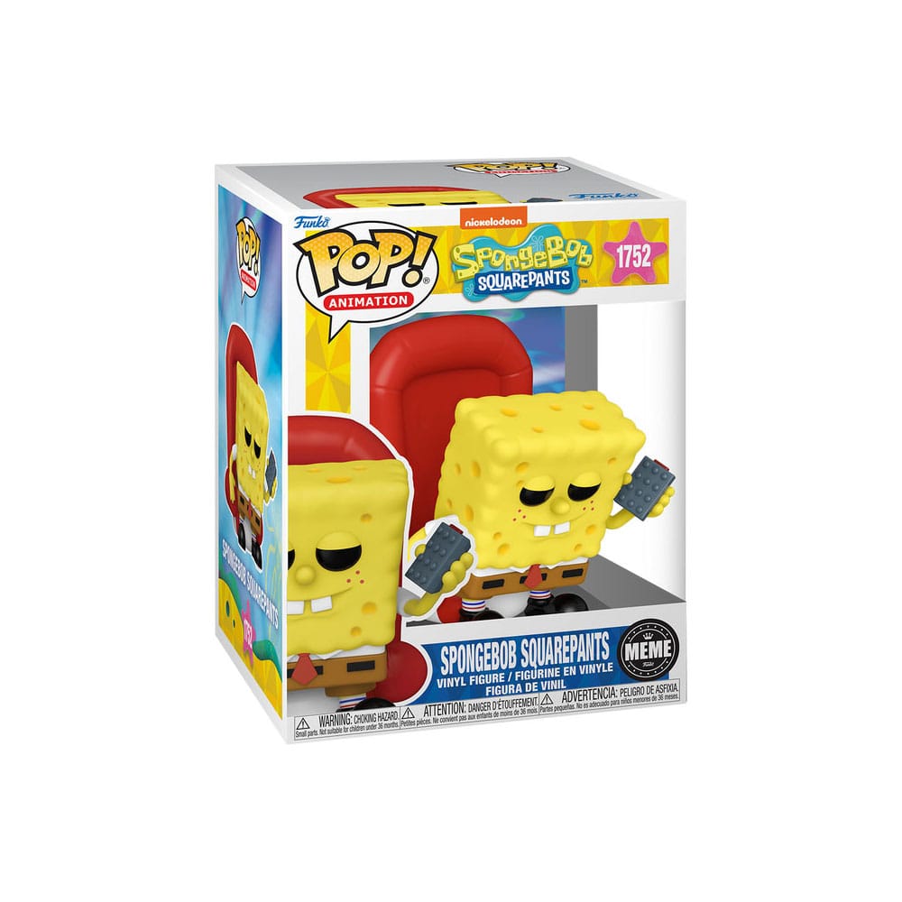 Meme POP! Premium Vinyl Figur SpongeBob 9 cm - Versand: 5-7 Tage nach Bestellung