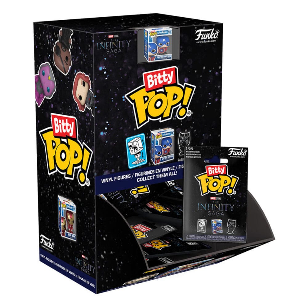 Marvel Mystery Bitty POP! Vinyl Figuren 2 cm The Infinity Saga Display (32) - Versand: 5-7 Tage nach Bestellung