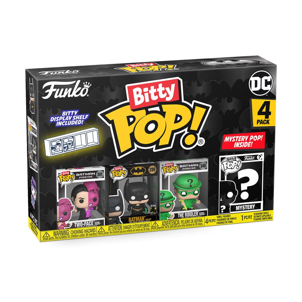 Batman 85th Anniversary Bitty POP! Vinyl Figuren 4er-Pack Two Face 2,5 cm - Versand: 5-7 Tage nach Bestellung