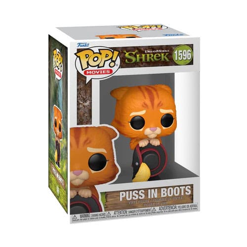 Shrek POP! Movies Vinyl Figur 30th Anniversary Puss in Boots 9 cm - Preorder - ETA: 30.10.2025