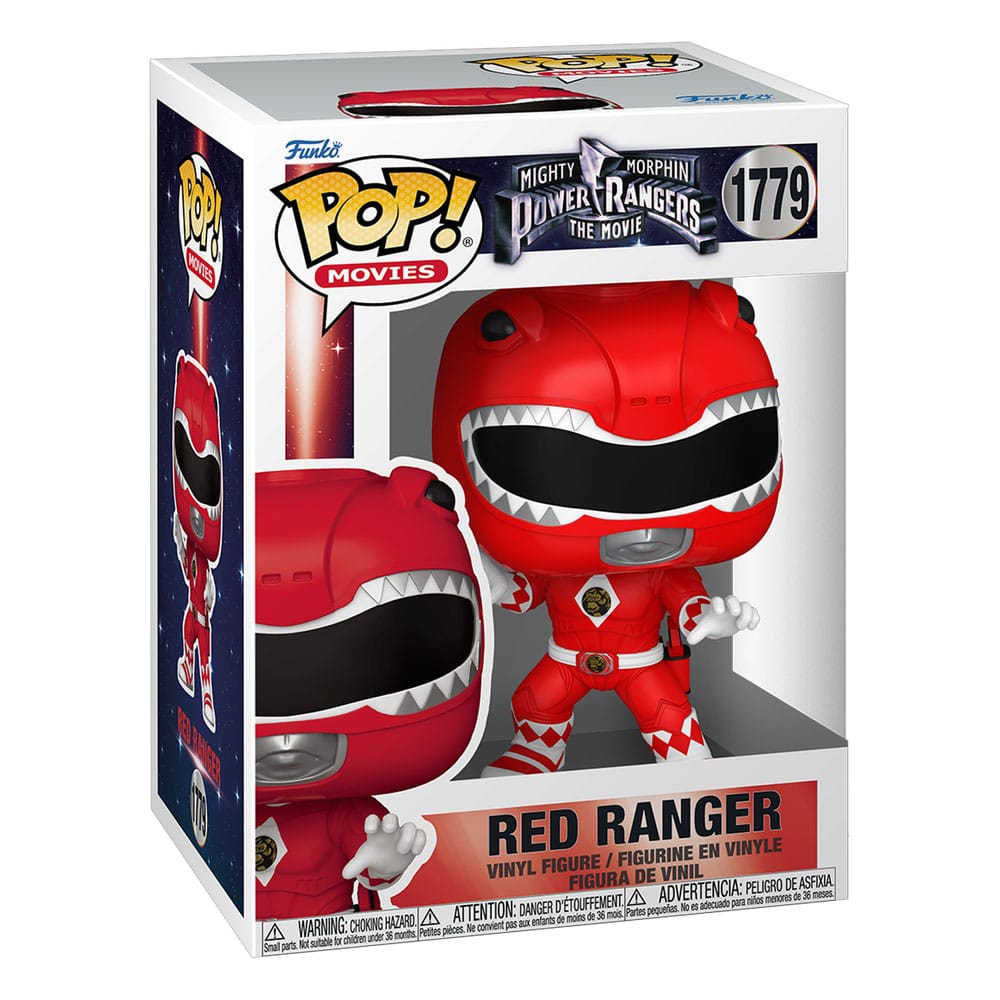 Power Rangers - Der Film POP! Movies Vinyl Figuren Red Ranger 9 cm - Versand: 5-7 Tage nach Bestellung