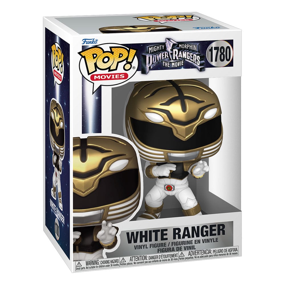 Power Rangers - Der Film POP! Movies Vinyl Figuren White Ranger 9 cm - Versand: 5-7 Tage nach Bestellung