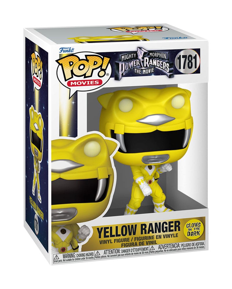 Power Rangers - Der Film POP! Movies Vinyl Figuren Yellow Ranger (GITD) 9 cm - Versand: 5-7 Tage nach Bestellung