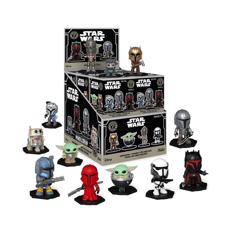 Star Wars Mystery Minis Minifiguren 5 cm The Mandalorian Display (12) - Preorder - ETA: 27.09.2025