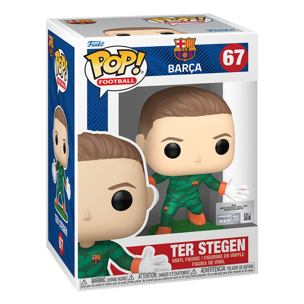 EFL POP! Football Vinyl Figur Barcelona - Ter Stegen 9 cm - Versand: 5-7 Tage nach Bestellung