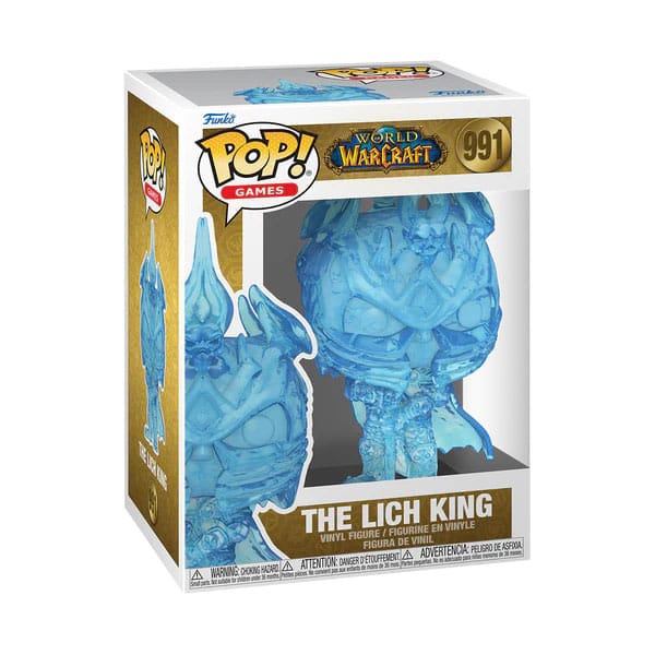 Warcraft POP! Games Vinyl Figur Lich King 9 cm - Versand: 5-7 Tage nach Bestellung