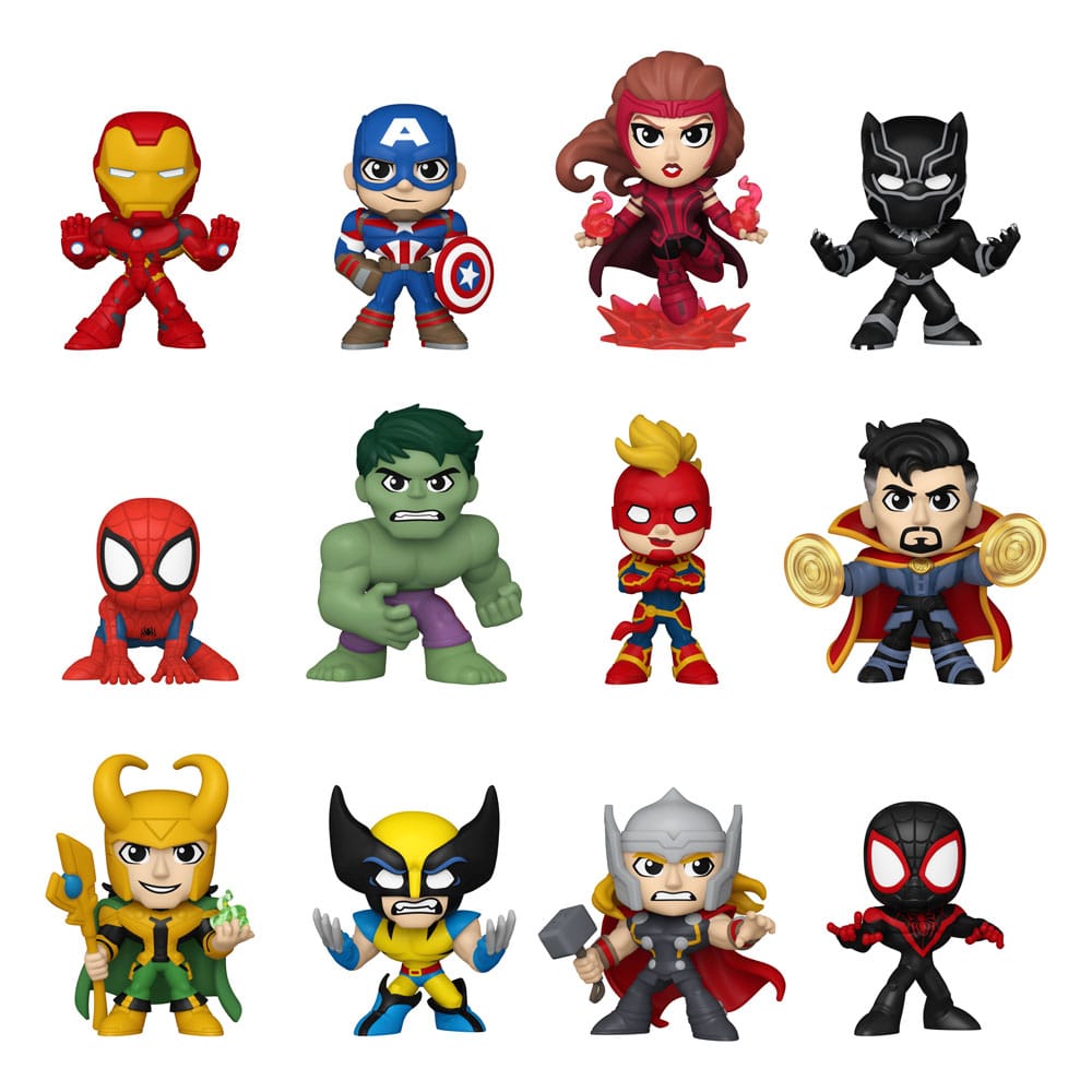 Marvel Mystery Minis Minifiguren New Classics 5 cm Display (12) - Versand: 5-7 Tage nach Bestellung