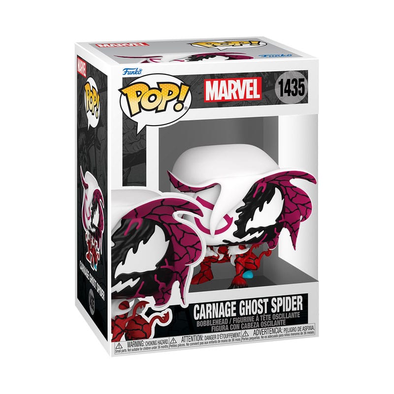 Marvel POP! Vinyl Figur Carnageized - Ghost Spider 9 cm - Versand: 5-7 Tage nach Bestellung