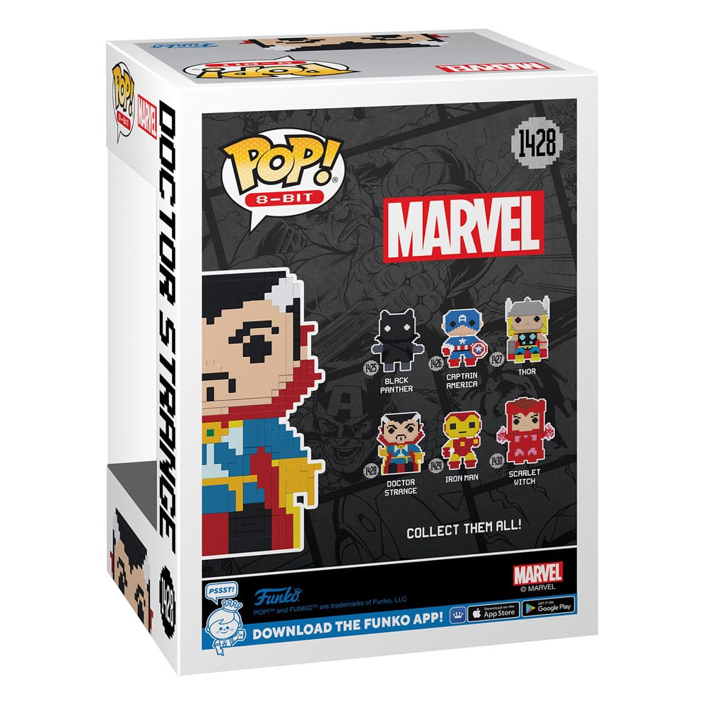 Marvel POP! 8-Bit Vinyl Figur Dr. Strange 9 cm - Versand: 5-7 Tage nach Bestellung