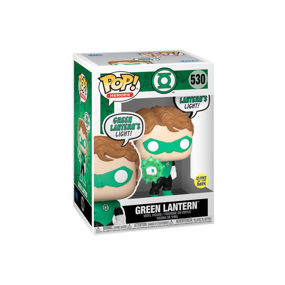DC Comics POP! Heroes Vinyl Figur Green Lantern(Beware)(GW) 9 cm - Versand: 5-7 Tage nach Bestellung