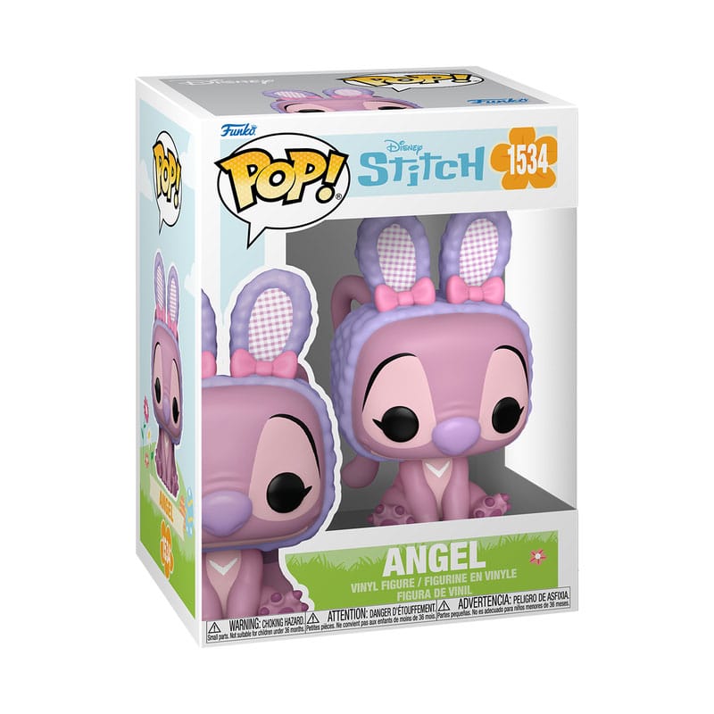 Lilo & Stitch POP! Disney Vinyl Figur Angel (Easter) 9 cm - Preorder - ETA: 25.01.2027