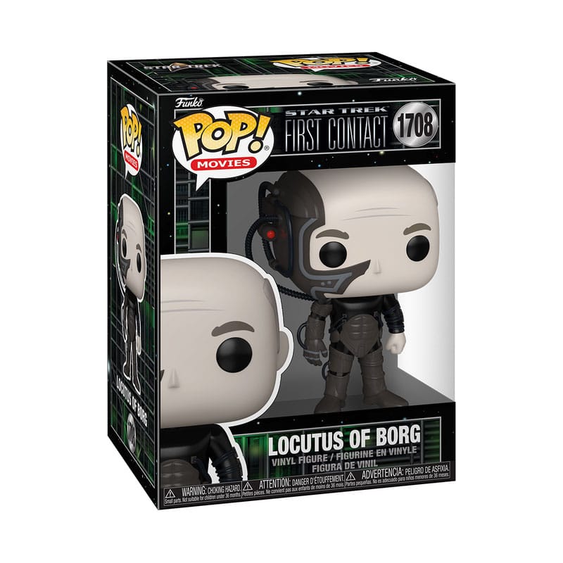 Star Trek First Contact POP! TV Vinyl Figur Picard(Borg) 9 cm - Versand: 5-7 Tage nach Bestellung