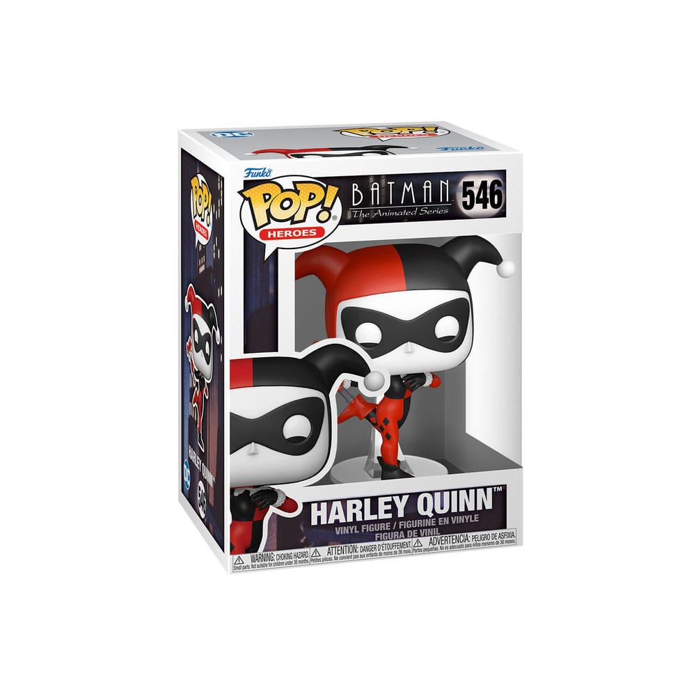 Batman: The Animated Series POP! Animation Vinyl Figur Harley Quinn 9 cm  - Versand: 5-7 Tage nach Bestellung