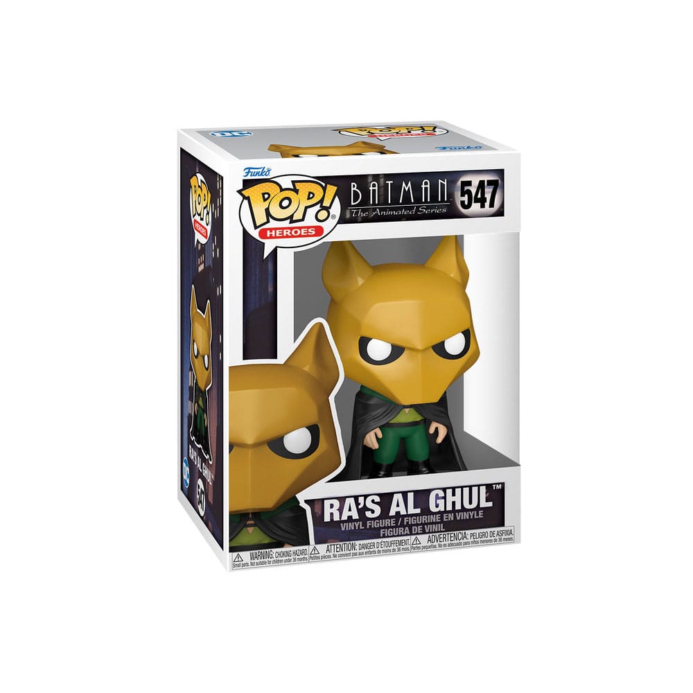 Batman: The Animated Series POP! Animation Vinyl Figur Ras al Ghul 9 cm  - Versand: 5-7 Tage nach Bestellung