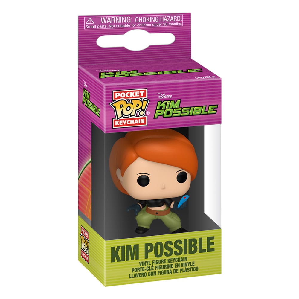 Kim Possible POP! Vinyl Schlüsselanhänger 4 cm Kim Display (12) - Versand: 5-7 Tage nach Bestellung