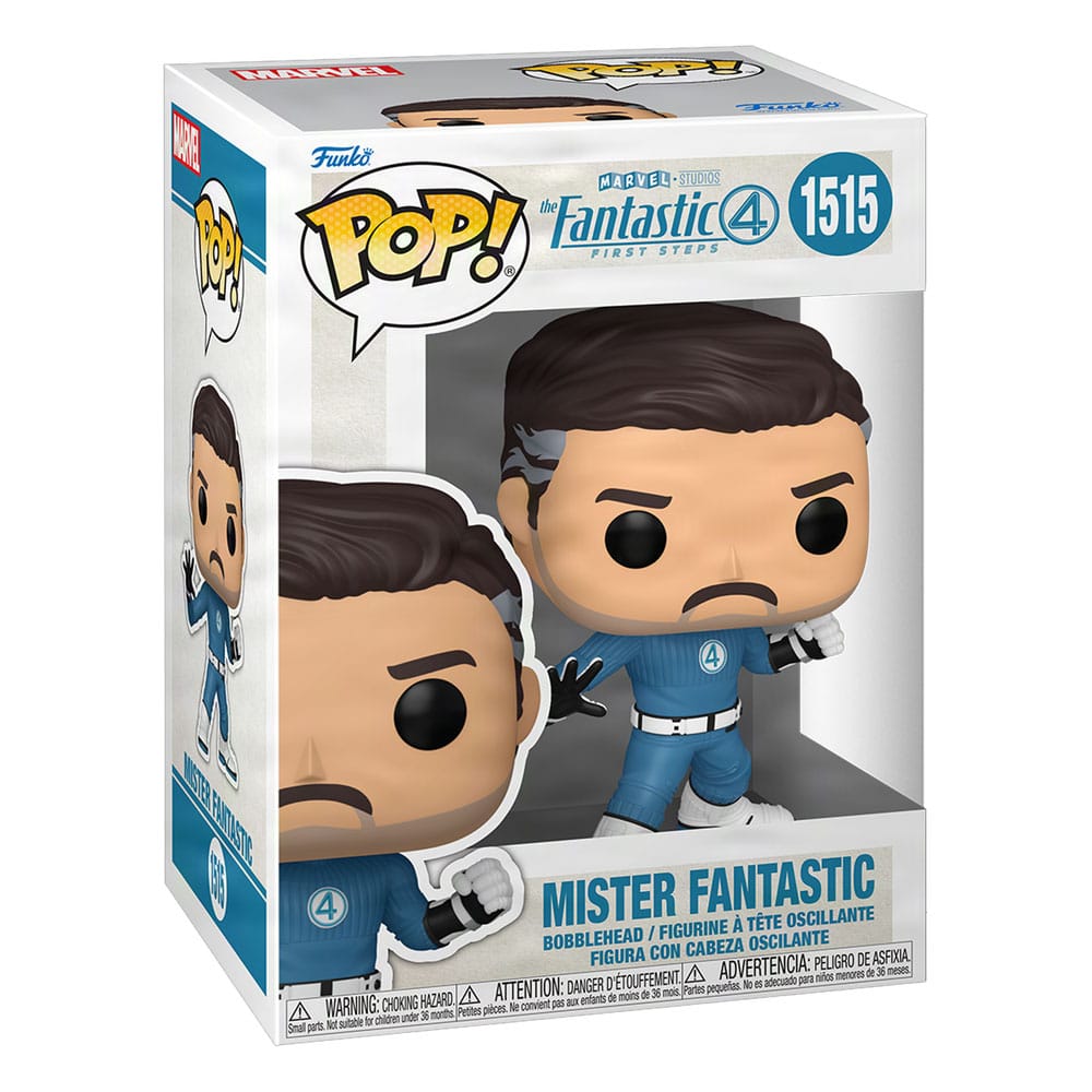 The Fantastic Four: First Steps POP! Marvel Vinyl Figur Mister Fantastic 9 cm - Versand: 5-7 Tage nach Bestellung