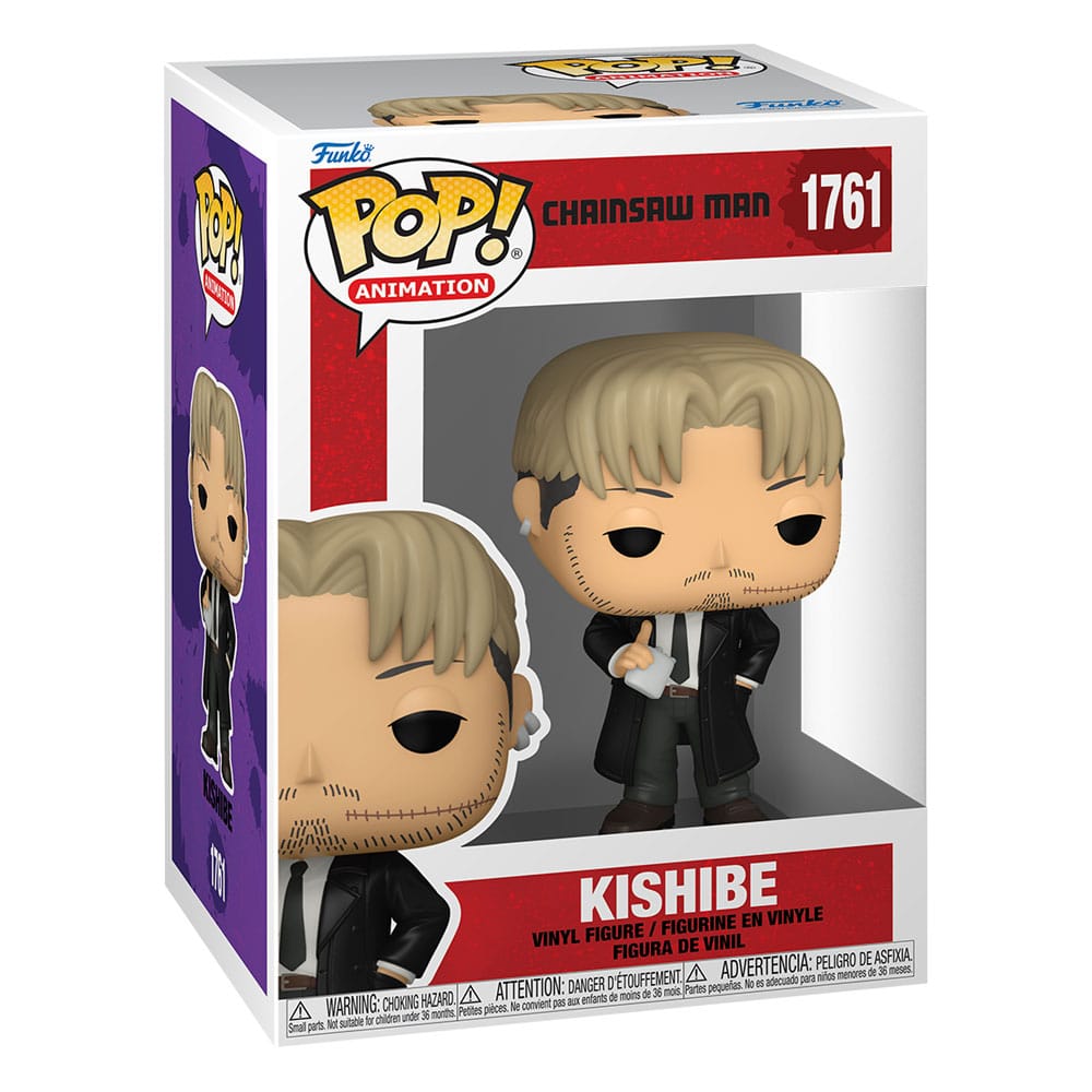 Chainsaw Man POP! Animation Vinyl Figur Kishibe 9 cm - Versand: 5-7 Tage nach Bestellung