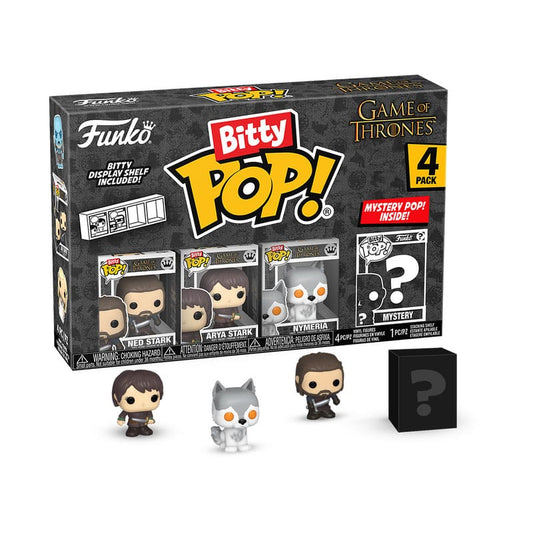 Game of Thrones Bitty POP! Vinyl Figuren 4er-Pack Ned Stark 2,5 cm - Preorder - ETA: 03.01.2026