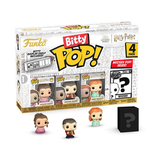 Harry Potter und der Feuerkelch Bitty POP! Vinyl Figuren 4er-Pack Hermione 2,5 cm - Preorder - ETA: 03.01.2026
