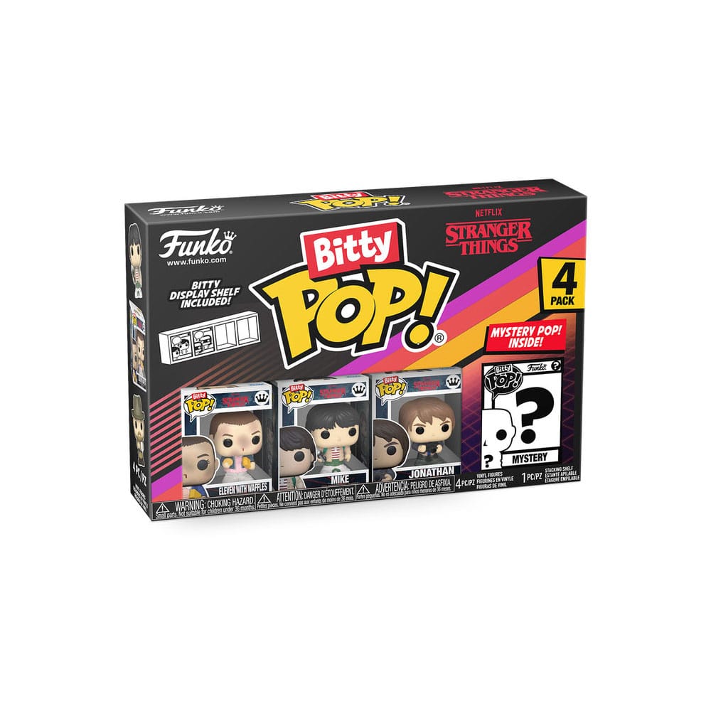 Stranger Things Bitty POP! Vinyl Figuren 4er-Pack Eleven 2,5 cm - Preorder - ETA: 24.11.2025
