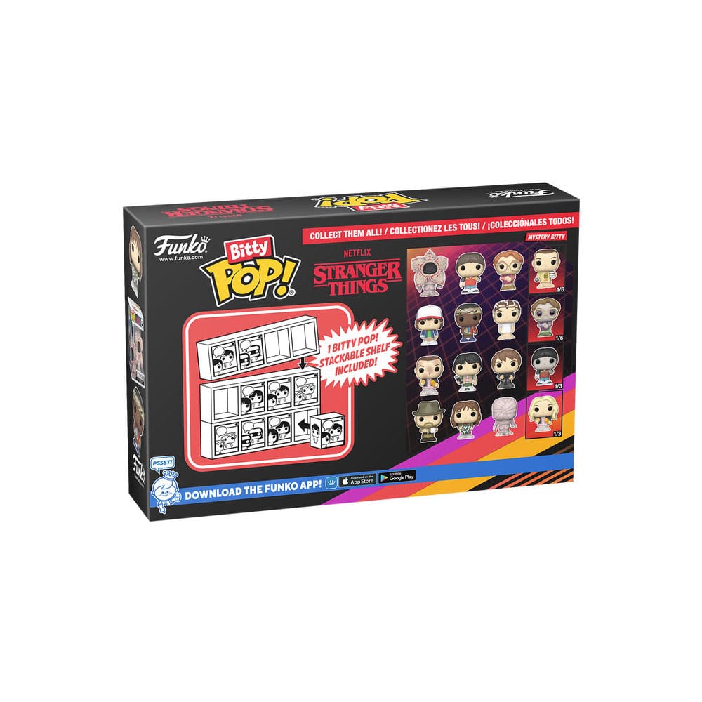 Stranger Things Bitty POP! Vinyl Figuren 4er-Pack Hopper 2,5 cm - Preorder - ETA: 24.11.2025