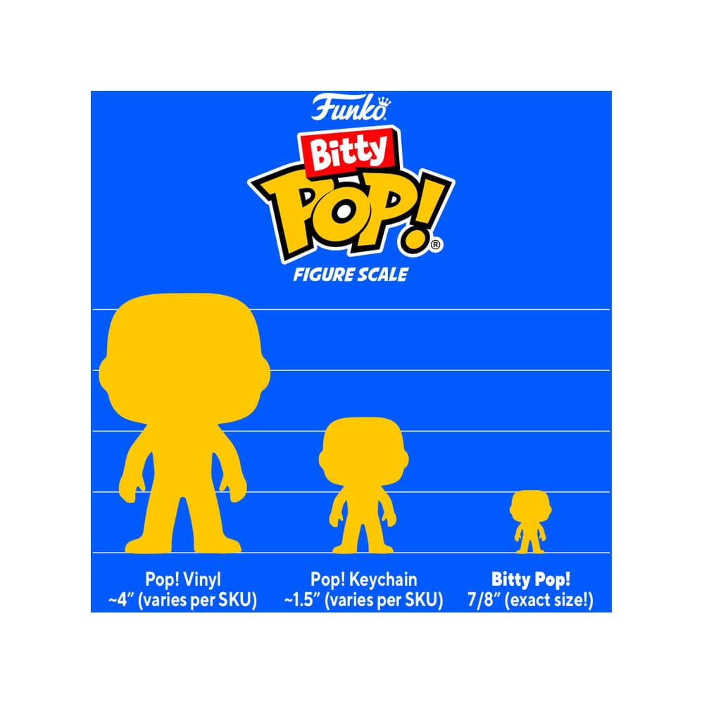 Star Wars Bitty POP! Vinyl Figuren 4er-Pack Luke 2,5 cm - Versand: 5-7 Tage nach Bestellung