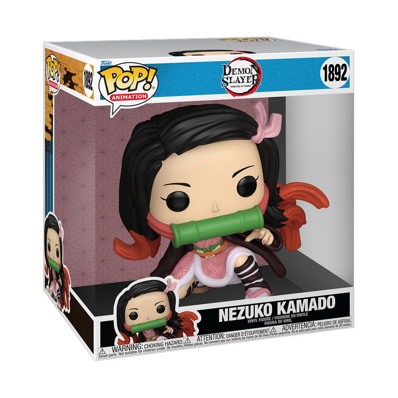 Demon Slayer: Kimetsu no Yaiba Super Sized Jumbo POP! Vinyl Figur Nezuko 25 cm - Versand: 5-7 Tage nach Bestellung