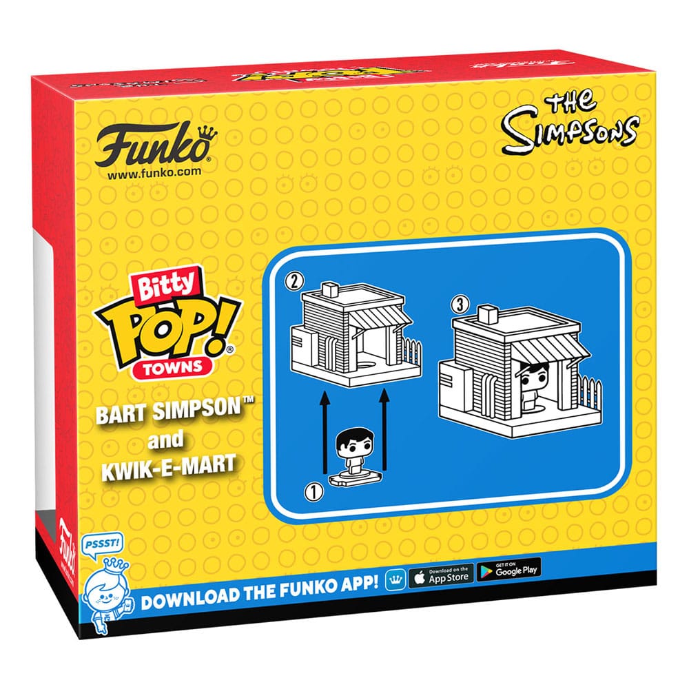 Simpsons Bitty POP! Town Vinyl Figur Kwik-E-Mart - Versand: 5-7 Tage nach Bestellung