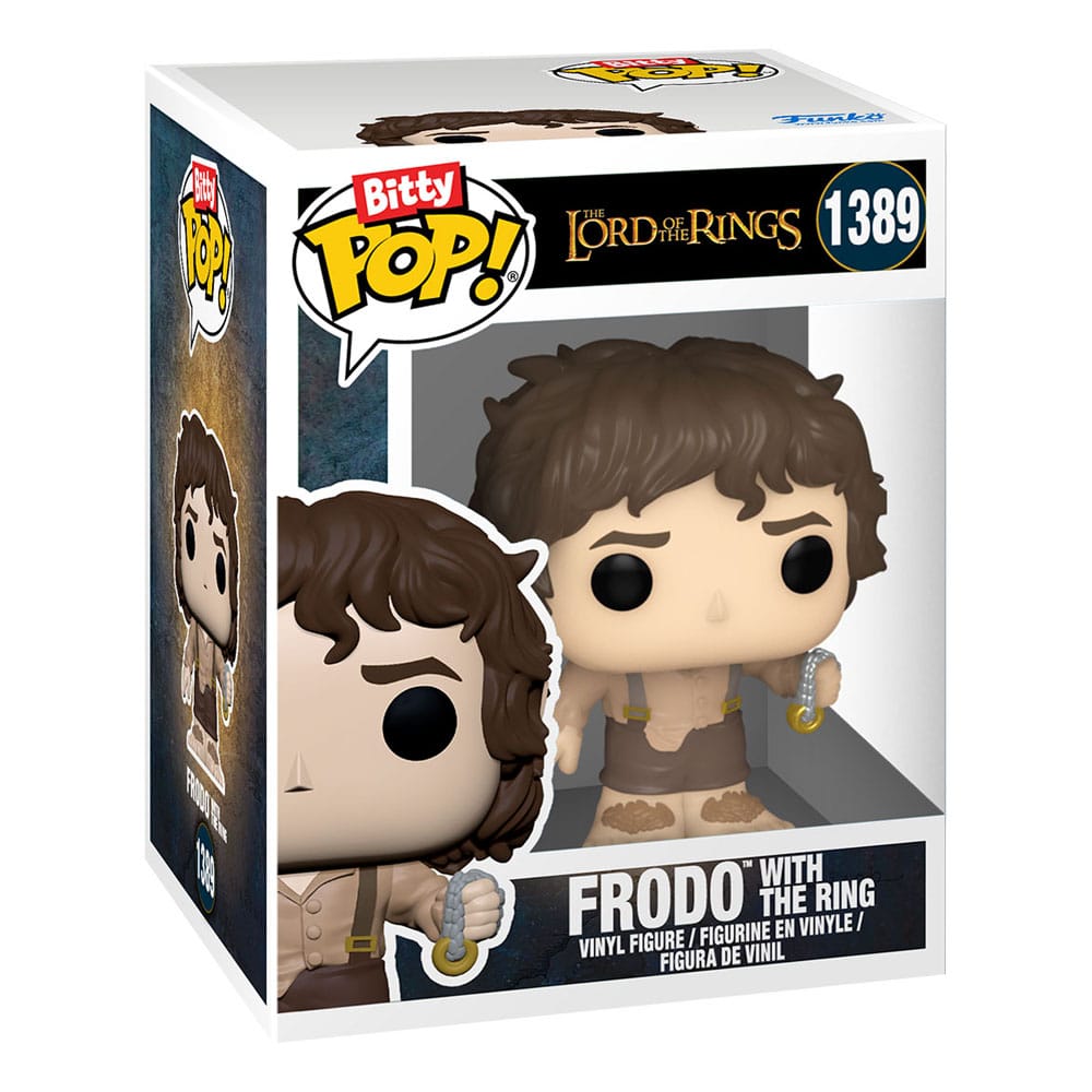Herr der Ringe Bitty POP! Town Vinyl Figur Frodo at Shire - Versand: 5-7 Tage nach Bestellung