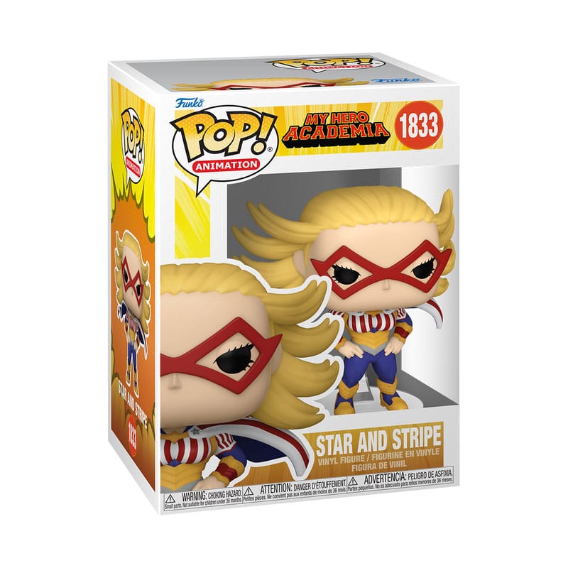 My Hero Academia POP! Animation Vinyl Figuren Star and Stripe 9 cm - Versand: 5-7 Tage nach Bestellung