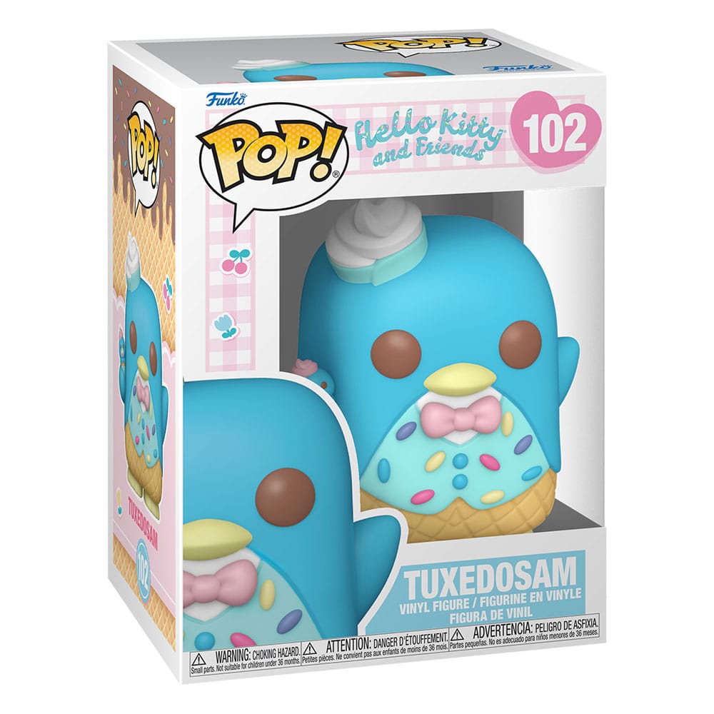 Sanrio POP! Animation Vinyl Figur Hello Kitty- TuxedoSam (IC) 9 cm - Versand: 5-7 Tage nach Bestellung