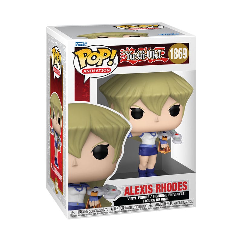Yu-Gi-Oh! Pop! Animation Vinyl Figur Alexis Rhodes 9 cm - Versand: 5-7 Tage nach Bestellung