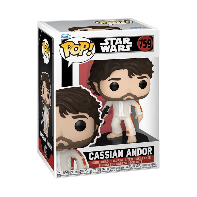 Star Wars : Andor POP! TV Vinyl Figur Cassian Andor 9 cm - Versand: 5-7 Tage nach Bestellung