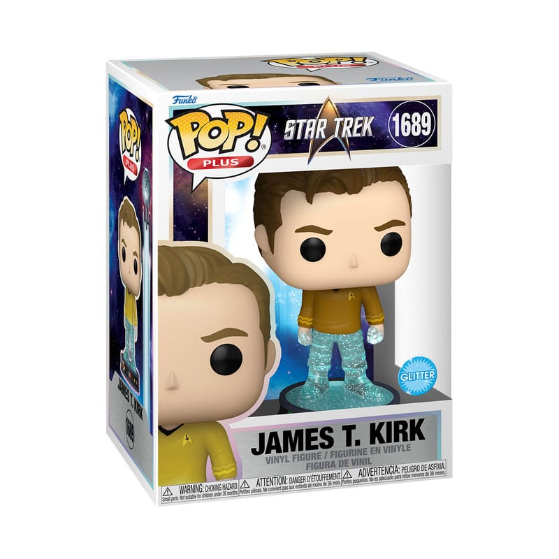 Star Trek Transporter POP! Plus Movies Vinyl Figur Kirk 9 cm - Versand: 5-7 Tage nach Bestellung