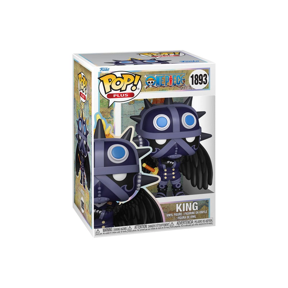 One Piece POP! Plus Animation Vinyl Figur King 9 cm - Versand: 5-7 Tage nach Bestellung